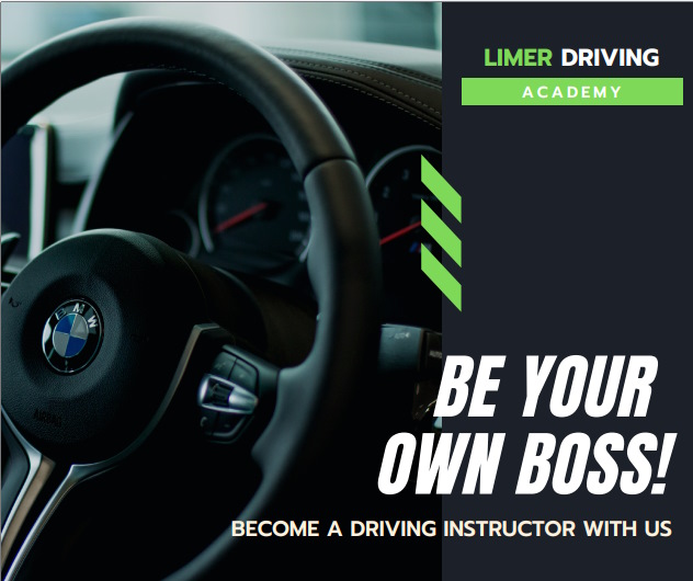 click to find out more be your own boss with Limer Driving Academy