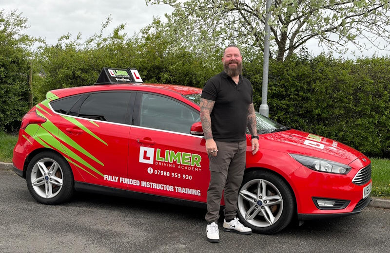 click to view larger image michael starkey instructor at limer drivingacademy